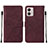 Coque Portefeuille Livre Cuir Etui Clapet YB4 pour Motorola Moto G53 5G Petit