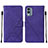 Coque Portefeuille Livre Cuir Etui Clapet YB4 pour Nokia X30 5G Petit