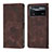 Coque Portefeuille Livre Cuir Etui Clapet YB4 pour Xiaomi Poco X4 Pro 5G Marron