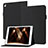 Coque Portefeuille Livre Cuir Etui Clapet YX1 pour Apple iPad 10.2 (2019) Noir