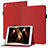 Coque Portefeuille Livre Cuir Etui Clapet YX1 pour Apple iPad 10.2 (2019) Rouge