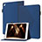 Coque Portefeuille Livre Cuir Etui Clapet YX1 pour Apple iPad 10.2 (2020) Bleu