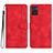 Coque Portefeuille Livre Cuir Etui Clapet YX2 pour Motorola Moto E22 Rouge