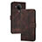 Coque Portefeuille Livre Cuir Etui Clapet YX2 pour Nokia 5.4 Marron