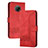 Coque Portefeuille Livre Cuir Etui Clapet YX2 pour Nokia G10 Rouge