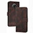 Coque Portefeuille Livre Cuir Etui Clapet YX2 pour Nokia G300 5G Marron