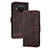 Coque Portefeuille Livre Cuir Etui Clapet YX2 pour Nokia X10 Marron