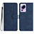 Coque Portefeuille Livre Cuir Etui Clapet YX2 pour Xiaomi Mi 13 Lite 5G Bleu