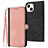 Coque Portefeuille Livre Cuir Etui Clapet YX3 pour Apple iPhone 13 Petit