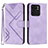 Coque Portefeuille Livre Cuir Etui Clapet YX3 pour Motorola Moto Edge (2023) 5G Violet