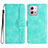 Coque Portefeuille Livre Cuir Etui Clapet YX3 pour Motorola Moto G Stylus (2023) 4G Vert