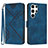 Coque Portefeuille Livre Cuir Etui Clapet YX3 pour Samsung Galaxy S23 Ultra 5G Petit