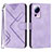 Coque Portefeuille Livre Cuir Etui Clapet YX3 pour Xiaomi Civi 2 5G Violet