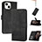 Coque Portefeuille Livre Cuir Etui Clapet YX4 pour Apple iPhone 13 Petit