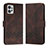 Coque Portefeuille Livre Cuir Etui Clapet YX4 pour Motorola Moto G Power 5G (2023) Marron