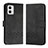 Coque Portefeuille Livre Cuir Etui Clapet YX4 pour Motorola Moto G53j 5G Noir