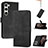 Coque Portefeuille Livre Cuir Etui Clapet YX4 pour Samsung Galaxy S22 5G Petit