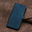Coque Portefeuille Livre Cuir Etui Clapet YX5 pour Samsung Galaxy S22 5G Bleu