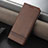 Coque Portefeuille Livre Cuir Etui Clapet YZ2 pour Huawei Honor 90 Lite 5G Marron