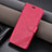 Coque Portefeuille Livre Cuir Etui Clapet YZ4 pour Huawei Honor 80 GT 5G Rose Rouge