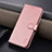 Coque Portefeuille Livre Cuir Etui Clapet YZ5 pour Oppo A2 Pro 5G Or Rose