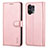 Coque Portefeuille Livre Cuir Etui Clapet YZ5 pour Oppo Reno9 5G Or Rose