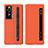 Coque Portefeuille Livre Cuir Etui Clapet ZL1 pour Huawei Honor Magic Vs Ultimate 5G Orange