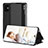 Coque Portefeuille Livre Cuir Etui Clapet ZL2 pour Samsung Galaxy M40S Noir