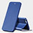 Coque Portefeuille Livre Cuir L01 pour Apple iPhone 6 Bleu