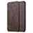 Coque Portefeuille Livre Cuir L01 pour Apple iPhone 6 Plus Marron