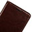 Coque Portefeuille Livre Cuir L02 pour Apple iPhone 6 Marron Petit