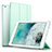 Coque Portefeuille Livre Cuir L06 pour Apple iPad Mini 3 Vert