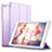 Coque Portefeuille Livre Cuir L06 pour Apple iPad Mini 3 Violet