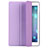 Coque Portefeuille Livre Cuir L06 pour Apple iPad Mini Violet Petit