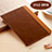 Coque Portefeuille Livre Cuir L06 pour Apple New iPad 9.7 (2018) Marron