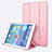 Coque Portefeuille Livre Cuir L11 pour Apple New iPad 9.7 (2018) Or Rose Petit