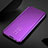Coque Portefeuille Livre Cuir Miroir Housse Etui Clapet M01 pour Xiaomi Mi 11 Lite 5G Violet