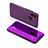 Coque Portefeuille Livre Cuir Miroir Housse Etui Clapet pour Xiaomi Mi 8 Violet