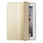 Coque Portefeuille Livre Cuir pour Apple iPad 3 Or Petit