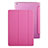 Coque Portefeuille Livre Cuir pour Apple iPad Mini Rose Rouge