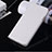 Coque Portefeuille Livre Cuir pour Apple iPhone 6S Blanc Petit