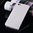 Coque Portefeuille Livre Cuir pour Apple iPhone 6S Blanc Petit