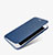 Coque Portefeuille Livre Cuir pour Apple iPhone 6S Bleu Petit