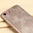 Coque Portefeuille Livre Cuir pour Apple iPhone 7 Or Petit