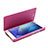 Coque Portefeuille Livre Cuir pour Huawei Honor 7 Dual SIM Rose Petit