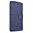 Coque Portefeuille Livre Cuir pour Huawei Y6 Pro (2017) Bleu Petit