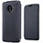 Coque Portefeuille Livre Cuir pour Motorola Moto G5 Noir