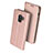 Coque Portefeuille Livre Cuir pour Samsung Galaxy A6 (2018) Or Rose Petit