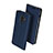 Coque Portefeuille Livre Cuir pour Samsung Galaxy A8 (2018) Duos A530F Bleu