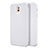 Coque Portefeuille Livre Cuir pour Samsung Galaxy C7 (2017) Blanc